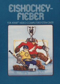 Eishockey Fieber Atari 2600 US box art